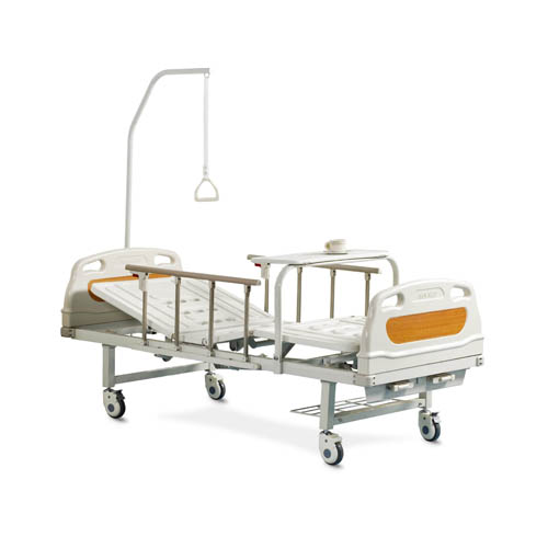 One lifter two crank hospital bed